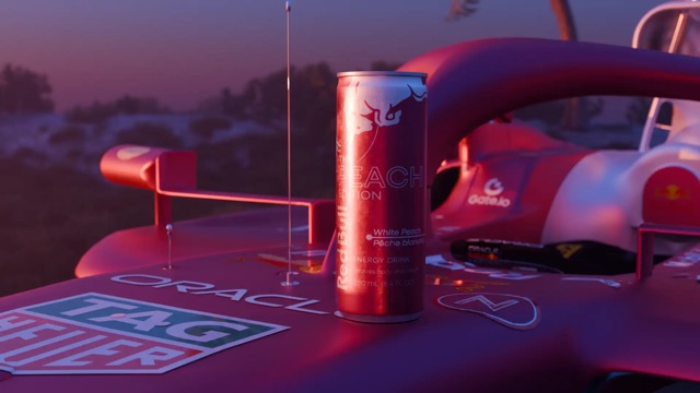 Livrée Red Bull Racing White Peach